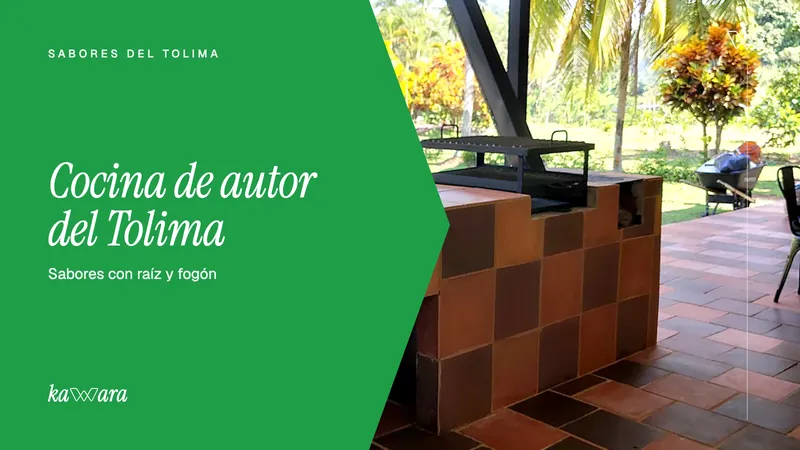 Cocina de autor del Tolima: sabores con raíz y fogón